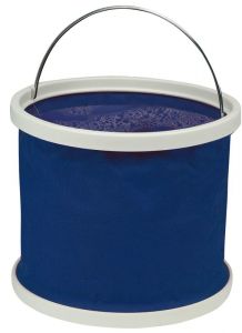 Folding Bucket made of Sturdy Nylon with AISI 304 Stainless Steel Handle 24x35 cm #OS2388500