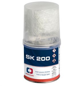 Mini kit resina per riparazione vetroresina 200g #N70749900004