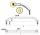 Tientibene inox Ovale 220x58mm con 2 prigionieri Corrimano inox N60940603979