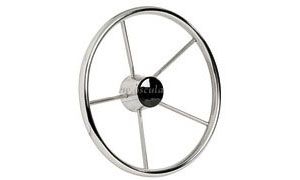 Stainless steel 5 spoke Helm  - D.380mm #OS4516537