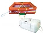 Arimar Coastal Light 4 man Life Raft within 12 miles Rigid container #AR111204