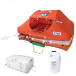 Arimar Oceanus Rigid 6-man life raft with Grab Bag Beyond 12 miles AR111006ITG