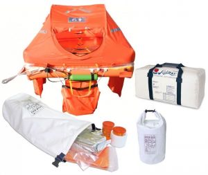 Arimar Oceanus 6-man life raft Valise version with Grab Bag Beyond 12 miles #AR111016ITG