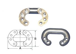 Falsamaglia in Inox con 8 punti di giuntura per catena calibrata 8mm #N12401502151