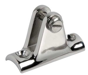 Supporto Tendalino a forcella concava Inox con perno a vite per tubi 20-25mm N120412028001