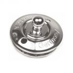 Chromed brass Tenax button - Male for textile #N20543002724