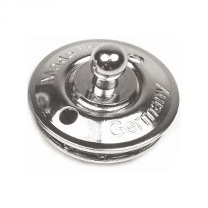 Chromed brass Tenax button - Male for textile #N20543002724