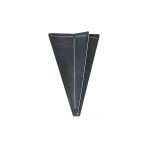 Black signal cone in anti-reflective black polycarbonate H470mm #N120284103210