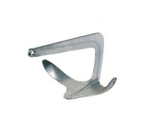 Trefoil anchor in hot galvanised cast steel 7,5 kg #N10701710043