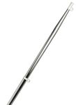 Asta portabandiera inox con 2 occhielli passacima L80cm Ø25mm #N30112502147