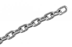 Stainless steel calibrated anchor chain Ø6mm 50mt Breaking load 1630kg #MT011500650