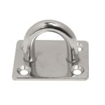 Golfare Inox 35x30mm Ponticello su piastra con 4 fori Ø5mm N61542100109