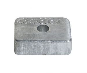 Zinc Plate Anode 875208 for MERCURY MARINER MERCRUISER 4 - 5 - 6 Hp #N80607030586