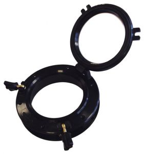 Round opening Porthole D.320mm Black colour #MT1614126
