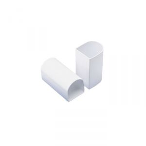 White PVC Connectors 4pcs for Profile Dock Edge DD Type 12.2m #MT3800823