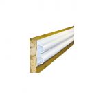 White PVC Profile Dock Edge DD Type 12.2m for docks and piers #MT3800821