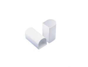 White PVC Connectors for Profile Dock Edge P Type 9.80m #MT3800813