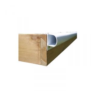 Profilo Paracolpi in PVC Bianco Dock Edge P Type 9,8m per pontili #MT3800811