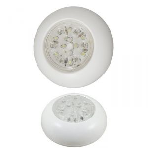 Push On 16 LED Interior Dome Light 4500K White Ø110mm H44mm 230lm #MT2145674
