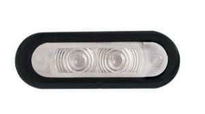 Flush mount LED light - 2 leds - White light #MT2143014