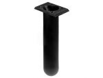 Plastic flush mount fishing rod holder H.230mm Internal Diameter 40mm Black #N30413004957