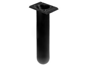 Plastic flush mount fishing rod holder H.230mm Internal Diameter 40mm Black #N30413004957