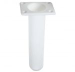 Plastic flush mount fishing rod holder H.230mm Internal Diameter 40mm White #MT0800087