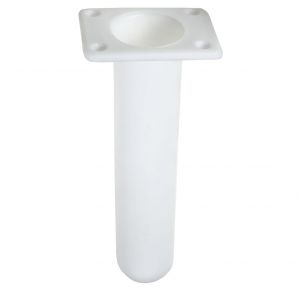Portacanne ad Incasso Verticale in plastica Bianca H.230mm Diametro interno 40mm #MT0800087