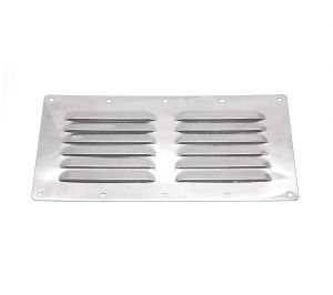 Polished stainless steel air vent 232x128mm #MT1700004