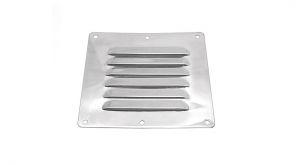 Polished stainless steel air vent 127xH115mm #MT1700002