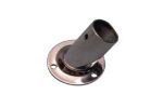 Light stainless steel round base at 60° - Tube D.25 mm #N60840500154