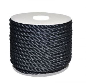 Sea King twisted mooring rope High Tenacity 50mt Spool Ø14mm Black #AM00219357