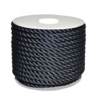 Sea King twisted mooring rope 50mt Ø24mm Black #AM00219372