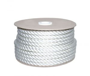 Sea King twisted mooring rope 50mt Ø28mm White #AM00219377