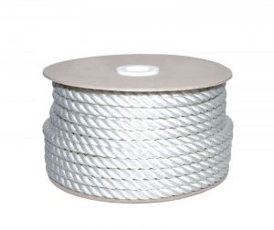 Sea King twisted mooring rope 100mt Ø14mm White #AM00219556