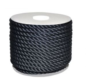 Sea King twisted mooring rope 100mt Ø30mm Black #AM00219581