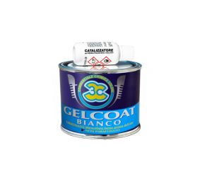 Gelcoat Bianco 3C 0,25kg non Paraffinato con Catalizzatore 20ml #N70749900008