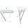 Aluminium 3 Arch Bimini H.110cm W.150cm L.180cm White #MT3265055
