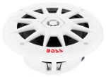Boss Marine MRGB65 Speaker Pair  White with LED lights #MT5640126