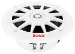 Boss Marine MRGB65 Speaker Pair  White with LED lights #MT5640126