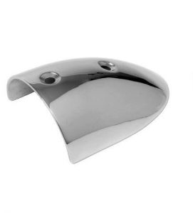 Tessilmare Stainless Steel  End Cap for Radial Fender Profile H.40mm #MT3833203