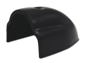 Black End Cap for U Fender Profile H.40mm #MT3833040