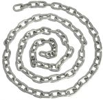 High resistance G40 Galvanised Steel Calibrated Chain Ø10mm 50mt #MT011001150