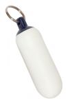 White/Blue Cylindrical Fender Floating Keyring #N40618303599B