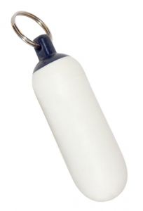 Portachiavi galleggianti Fender Parabordo Cilindro Bianco/Blu #N40618303599B