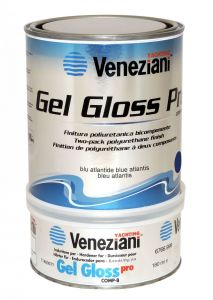 Veneziani Smalto Gel Gloss Pro 750ml Blu atlantide #473COL168