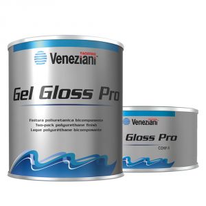 Veneziani Smalto Gel Gloss Pro A+B 750ml Verde reef 519 #473COL170