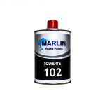Marlin Solvente 102 per Poliuretanici 0,5lt per Velox Plus e Fiberglass Primer 461COL403