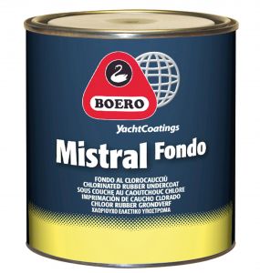 Boero Yachtcoating Mistral Primer 628.051 Metallic Grey 0.75lt #45100001