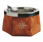 Marine Business Suede Windproof Ashtray Camel Colour #N20318405688CA